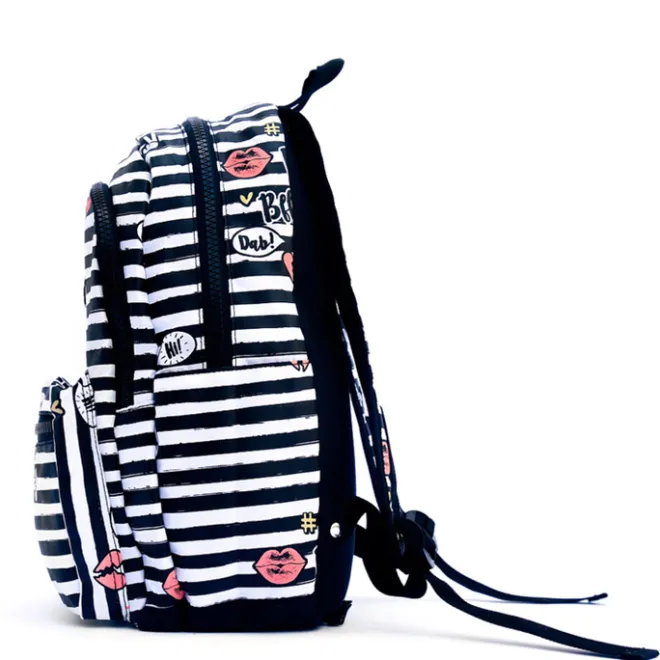Outlet Little Legends BFF Backpack L zwart/wit/roze