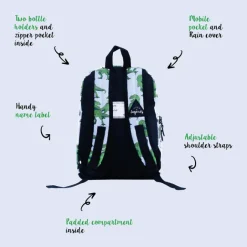 Best Little Legends Dino Backpack L groen / wit
