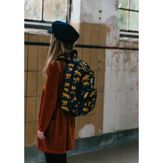 Best Little Legends Tiger navy blue Backpack L donker blauw