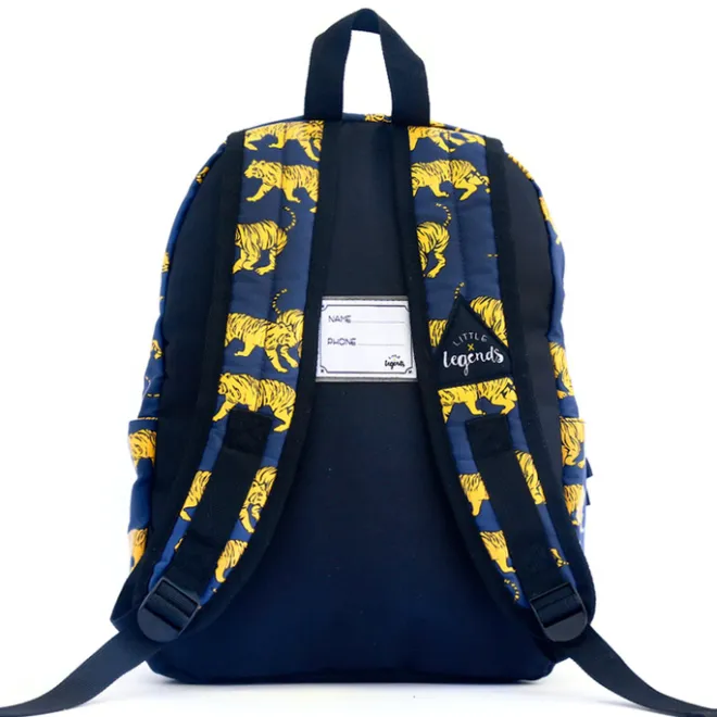 Best Little Legends Tiger navy blue Backpack L donker blauw