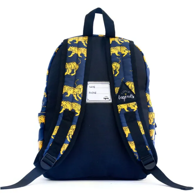 Best Little Legends Tiger navy blue Backpack L donker blauw