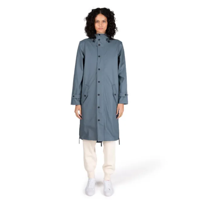 Outlet MAIUM Original Raincoat blue grey