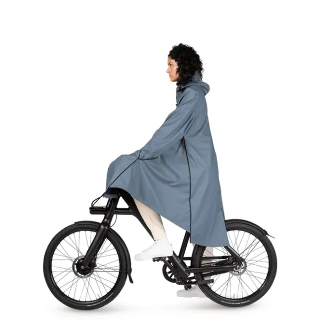 Outlet MAIUM Original Raincoat blue grey
