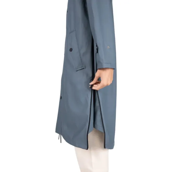 Outlet MAIUM Original Raincoat blue grey