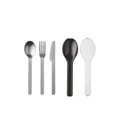 Discount Mepal Ellipse Cutlery 3-Pieces nordic black