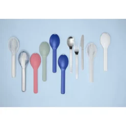 Clearance Mepal Ellipse Cutlery 3-Pieces vivid mauve