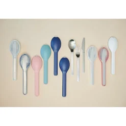 Clearance Mepal Ellipse Cutlery 3-Pieces nordic blue