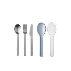 Clearance Mepal Ellipse Cutlery 3-Pieces nordic blue
