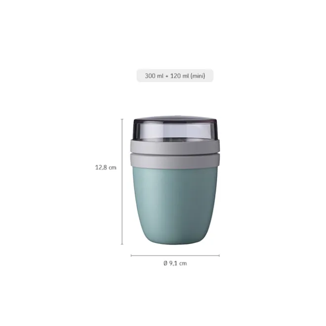 Sale Mepal Ellipse Lunch Pot Mini black