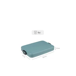 Clearance Mepal TAB Lunch Box Flat nordic sage