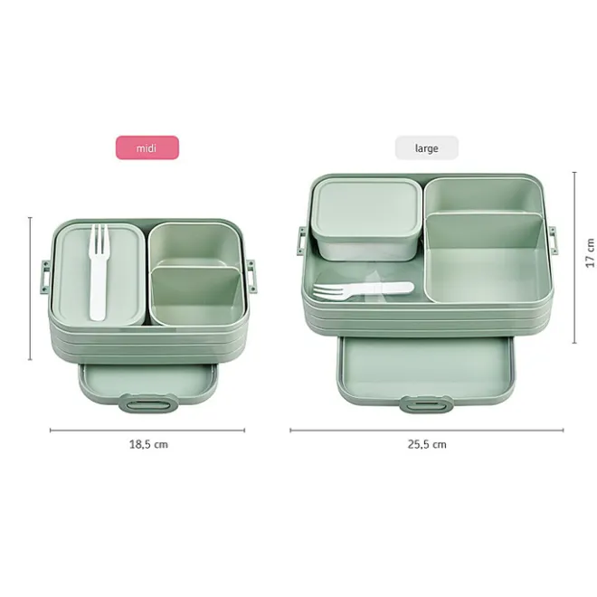 New Mepal Take a Break Bento Lunchbox Midi vivid mauve