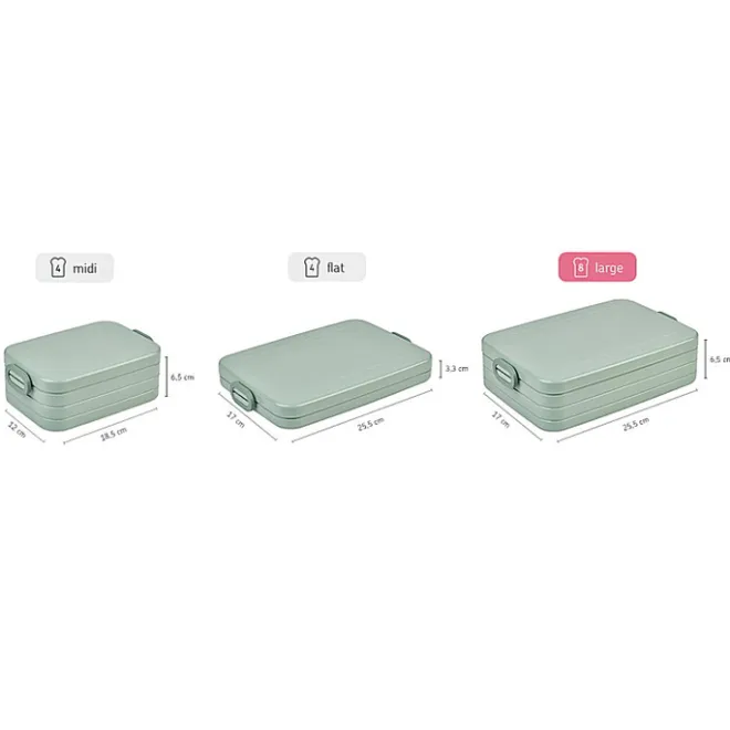 Discount Mepal Take a Break Lunchbox Large vivid mauve