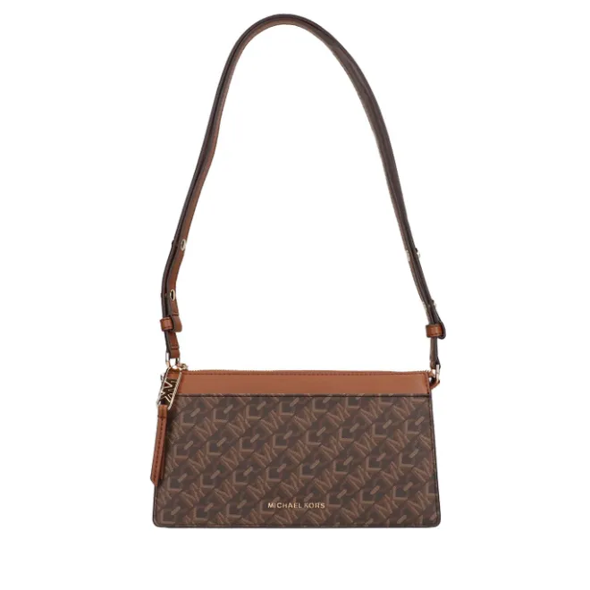 Online Michael Kors Empire Lg Conv Xbody brn/luggage