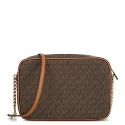 New Michael Kors Jet Set LG Crossbody brown