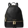 Michael Kors Rhea Zip Medium Backpack black
