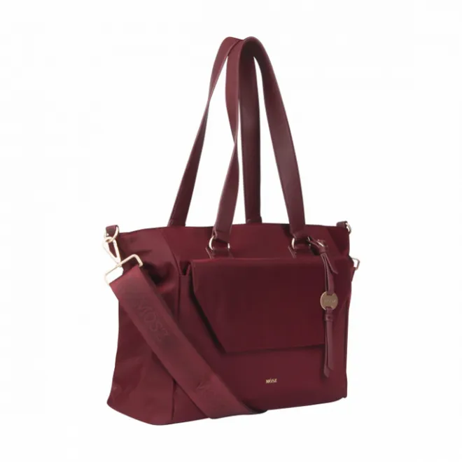 Clearance MOSZ Denise Laptop Shoulderbag 15.6" aubergine