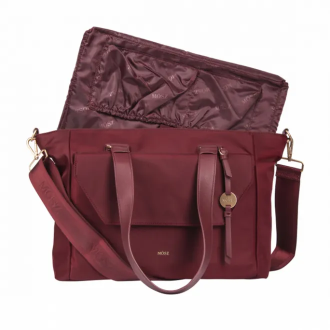 Clearance MOSZ Denise Laptop Shoulderbag 15.6" aubergine
