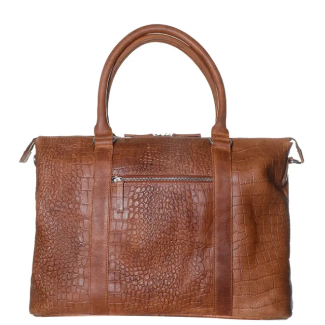 Hot Mozz Croco Lola Bag Luiertas camel