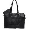 New Mozz Croco Savanna Luiertas black croco