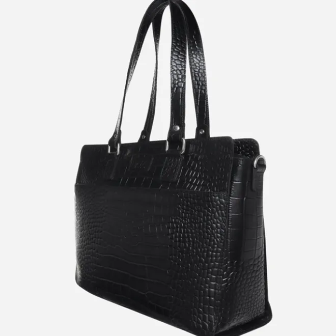 New Mozz Croco Savanna Luiertas black croco