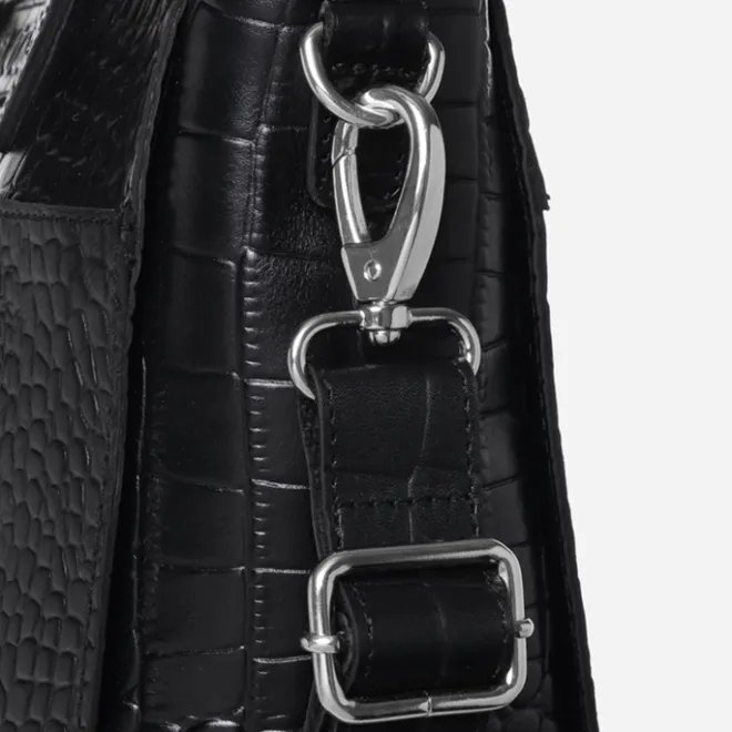New Mozz Croco Savanna Luiertas black croco