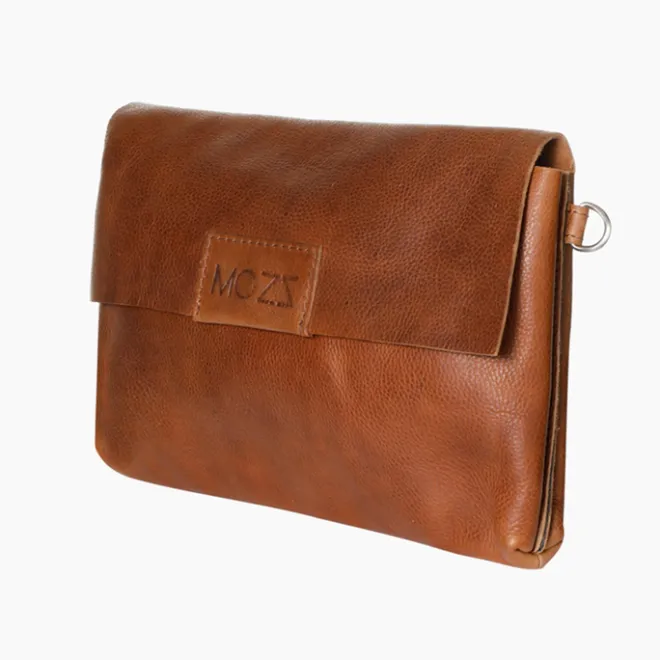 Outlet Mozz Luieretui Crossbody cognac