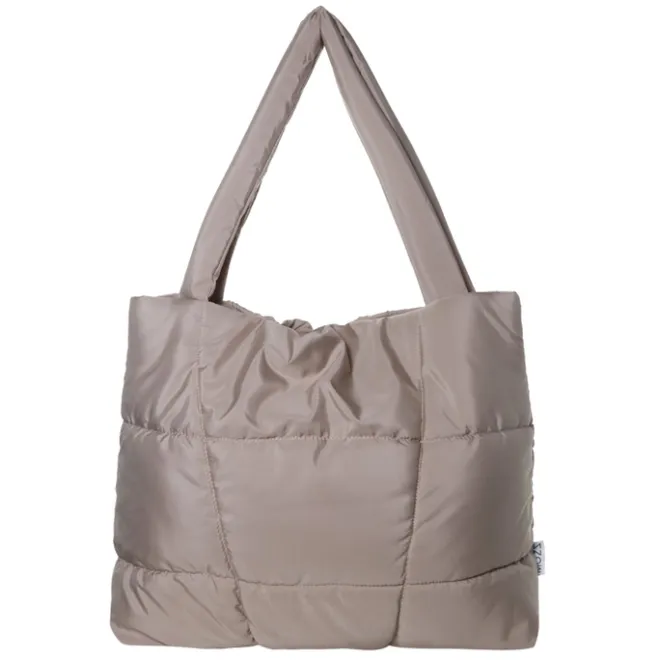 Mozz Mom Bag Puffy Shopper beige