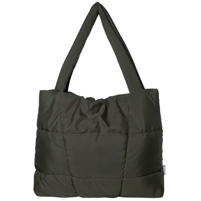 Outlet Mozz Mom Bag Puffy Shopper olive green