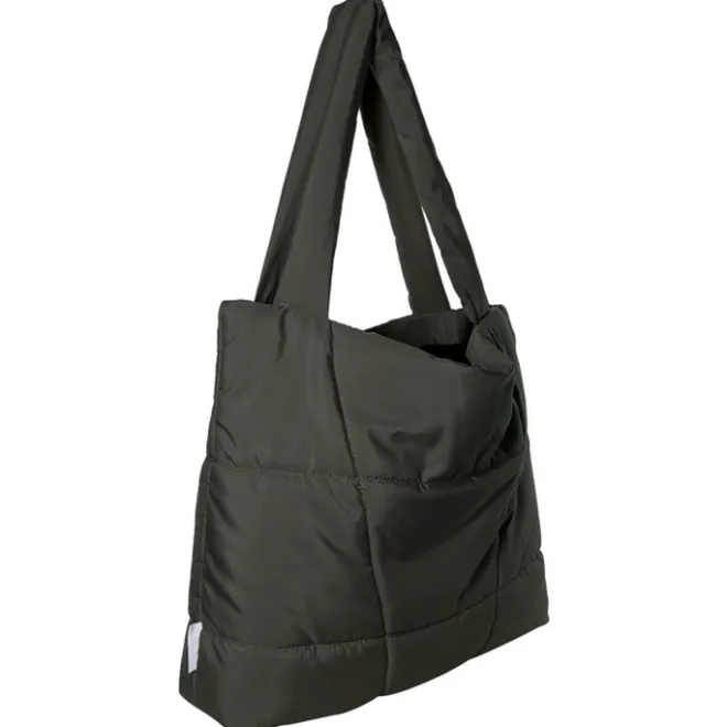 Outlet Mozz Mom Bag Puffy Shopper olive green