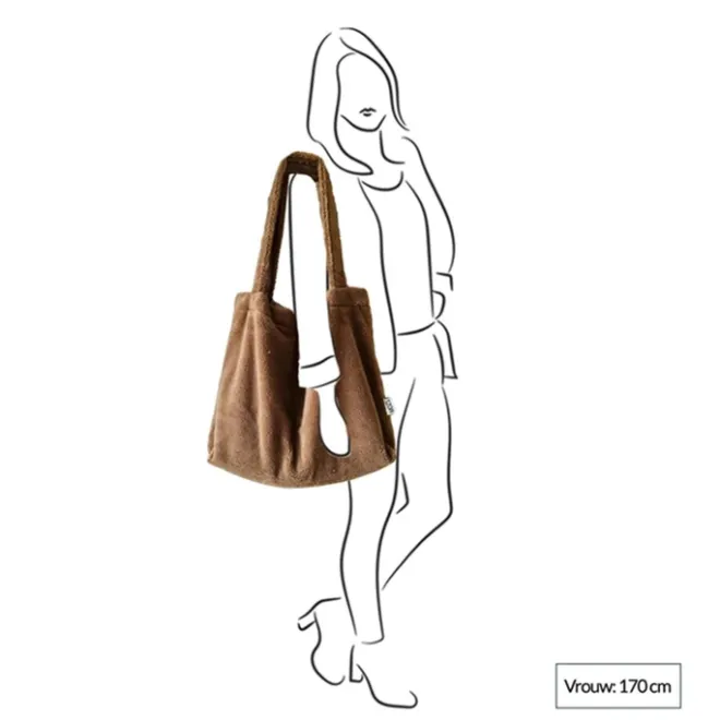 Online Mozz Mom Bag Teddy beige