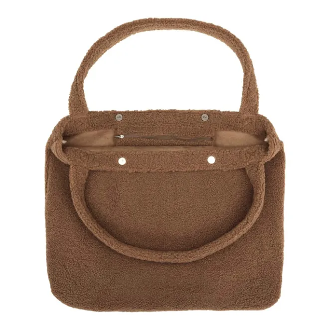 New Mozz Mom Bag Teddy brown