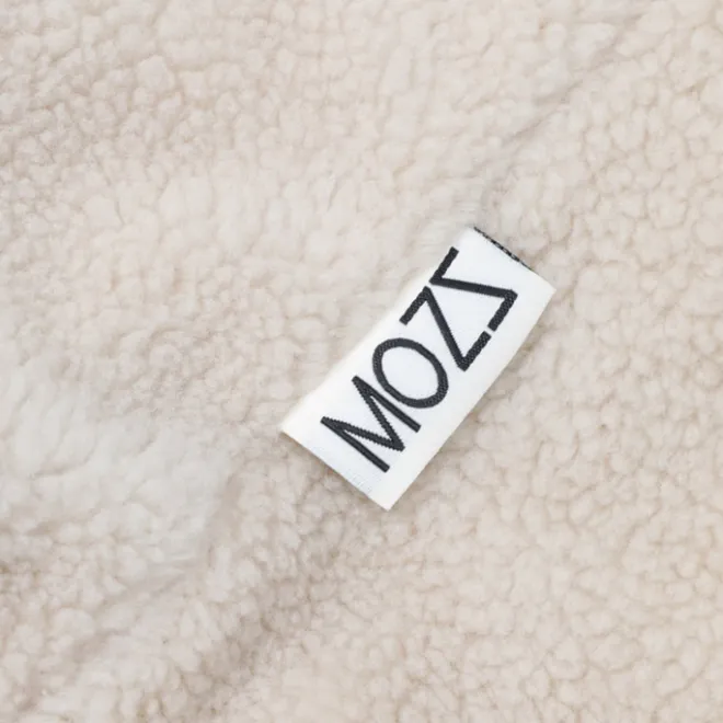 Online Mozz Mom Bag Teddy Suede beige
