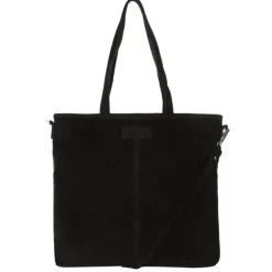 Sale Mozz Momsbag Shopper Suede black