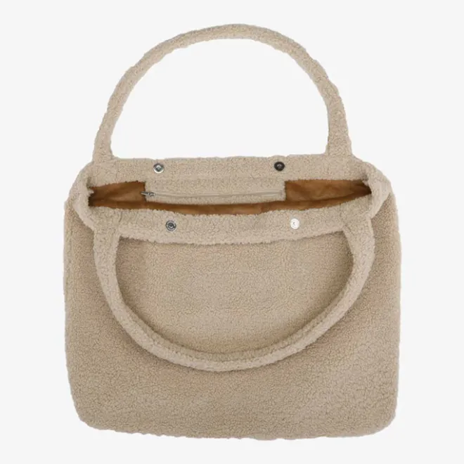 New Mozz Set Teddy Mom Bag - Luieretui ecru
