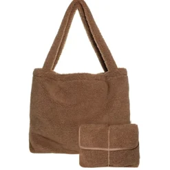 Clearance Mozz Set Teddy Mom Bag Diapercase brown