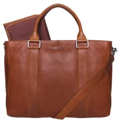 Sale Mozz Vintage Lovely Large Luiertas cognac