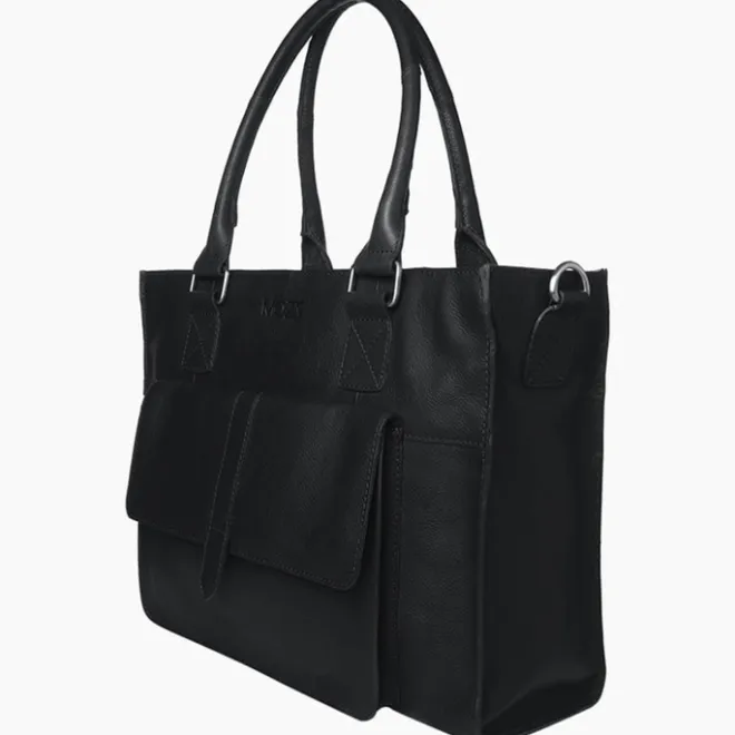 Hot Mozz Vintage Pretty Pocket Diaper Bag black