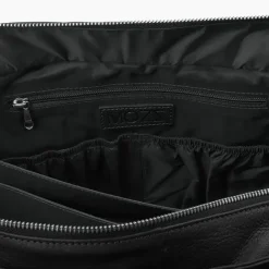 Hot Mozz Vintage Pretty Pocket Diaper Bag black