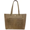 Best MOSZ MÔSZ Viona Croco Laptopbag 15.6" taupe