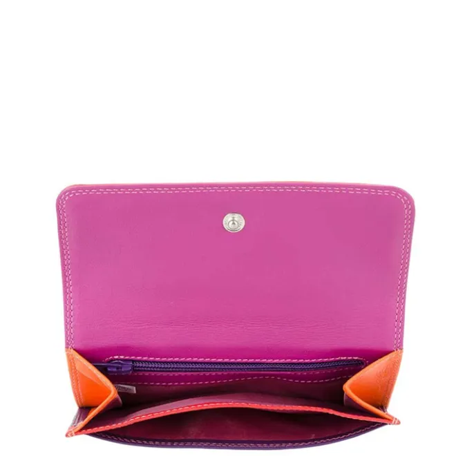 Discount Mywalit Ladies Double Flap Purse Wallet sangria multi