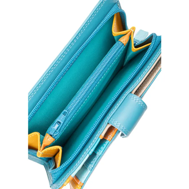 Mywalit Ladies Large Wallet Zip Purse sardinia
