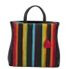 Clearance Mywalit Laguna Large Leather and Suede Shopper black