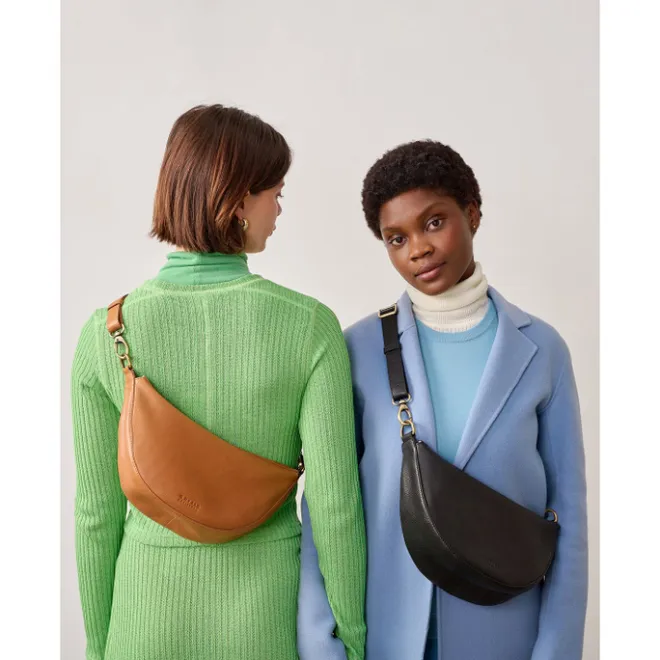Discount O My Bag Leo Crossbody cognac