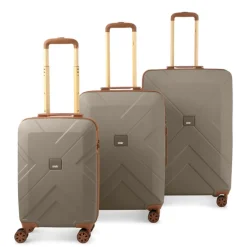 Hot Oistr Florence Cabin Trolley Spinner 55 champagne grey