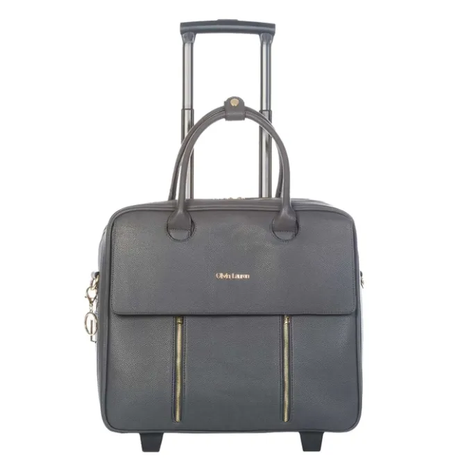 Discount Olivia Lauren Whitley Business Trolley grey