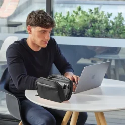 Best Orbitkey 2-in1 Tech Pouch black