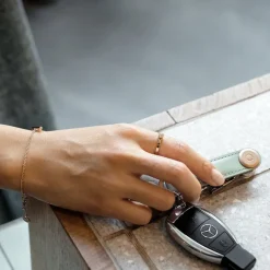 Discount Orbitkey Premium Leather 2.0 Keyholder blush / blush