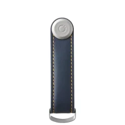 Hot Orbitkey Premium Leather 2.0 Keyholder navy / tan