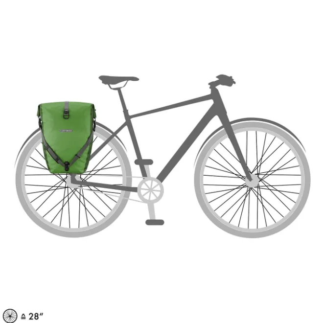 Clearance Ortlieb Back-Roller Plus (set van 2x 20L) kiwi/moss-green