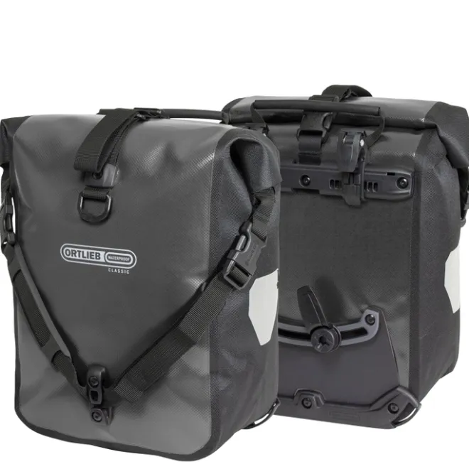 Clearance Ortlieb Sport-Roller Classic QL2.1 (set van 2x 12.5L) asphalt/black